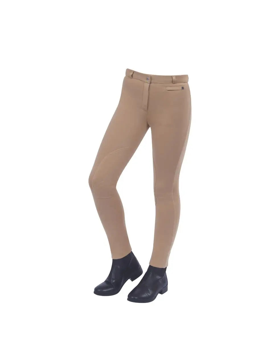DUBLIN Supa-Fit Zip Up Knee Patch Jodhpurs