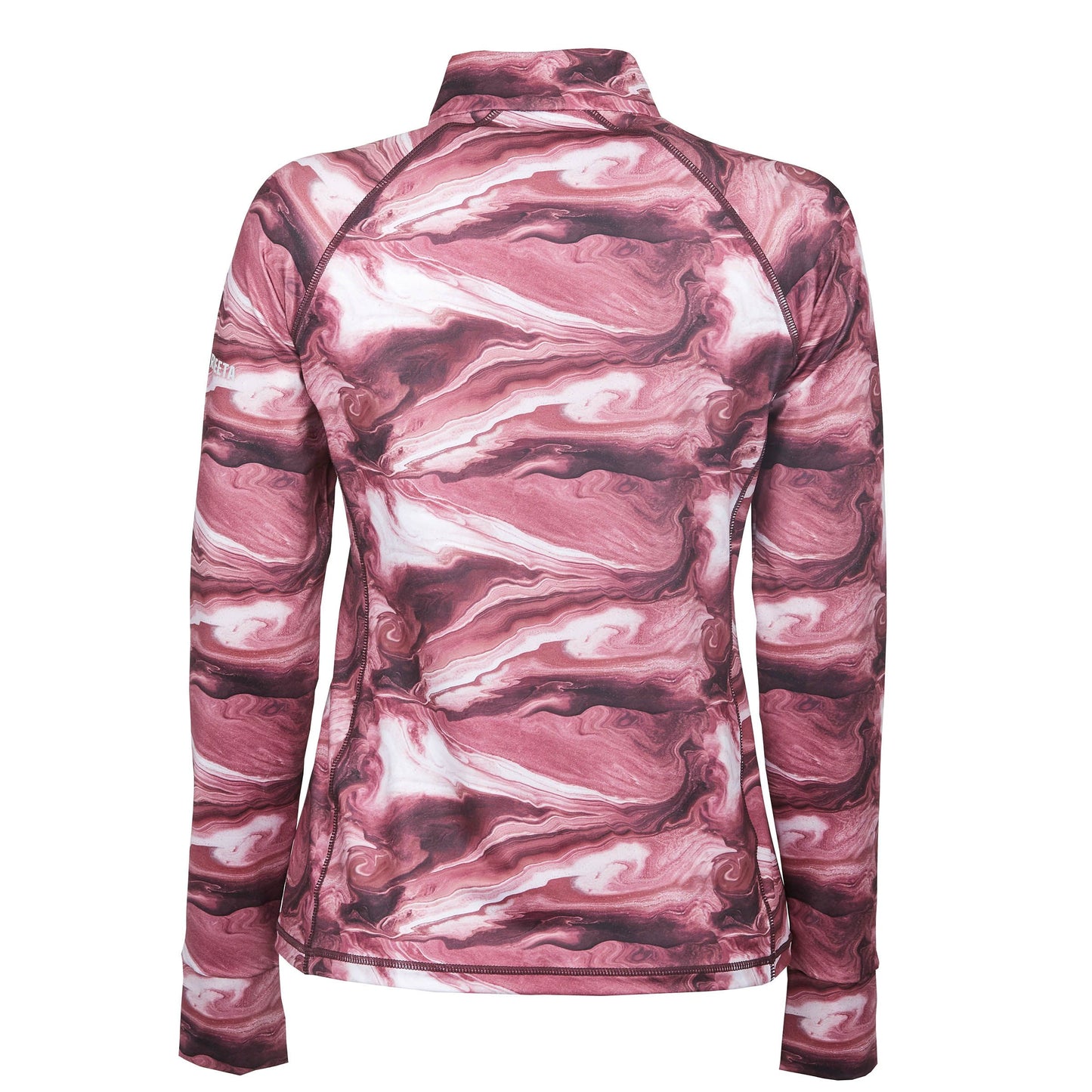 WEATHERBEETA RUBY PRINTED LONG SLEEVE TOP
