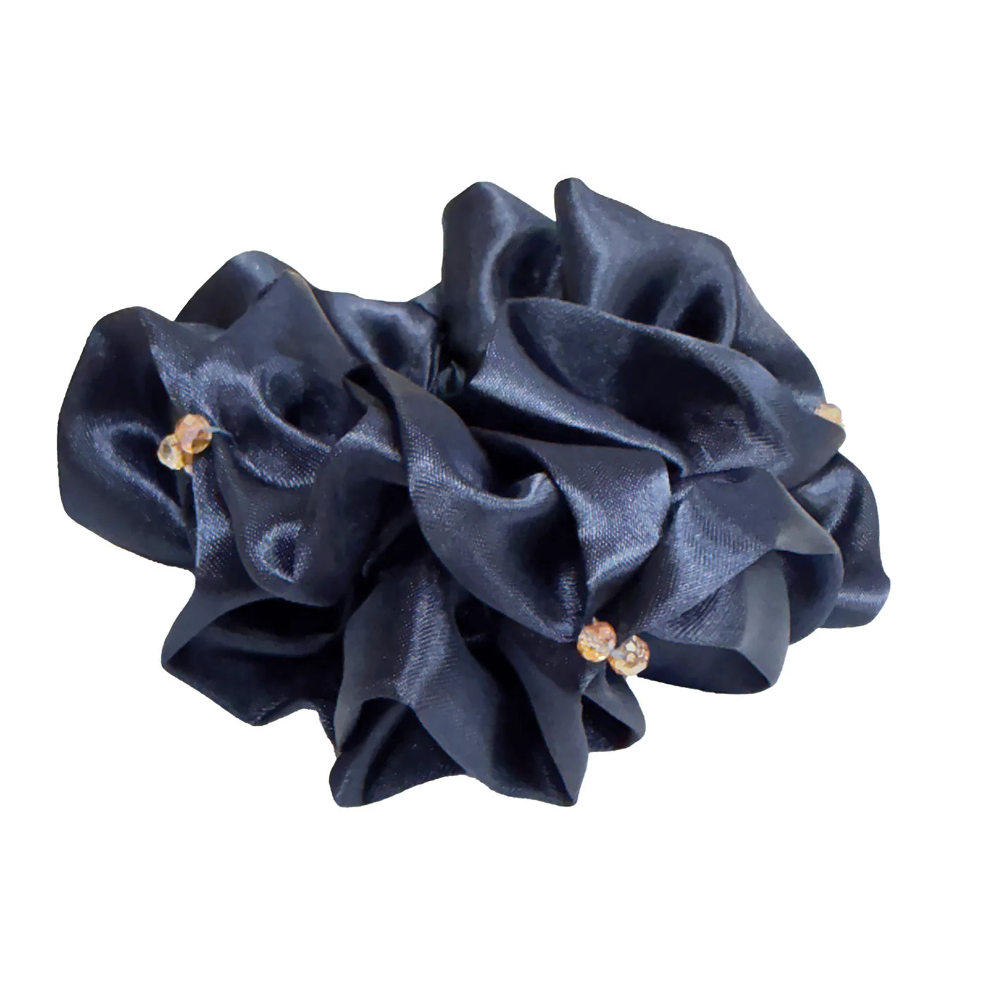 Equetech Blossom Satin Crystal Hair Scrunchie