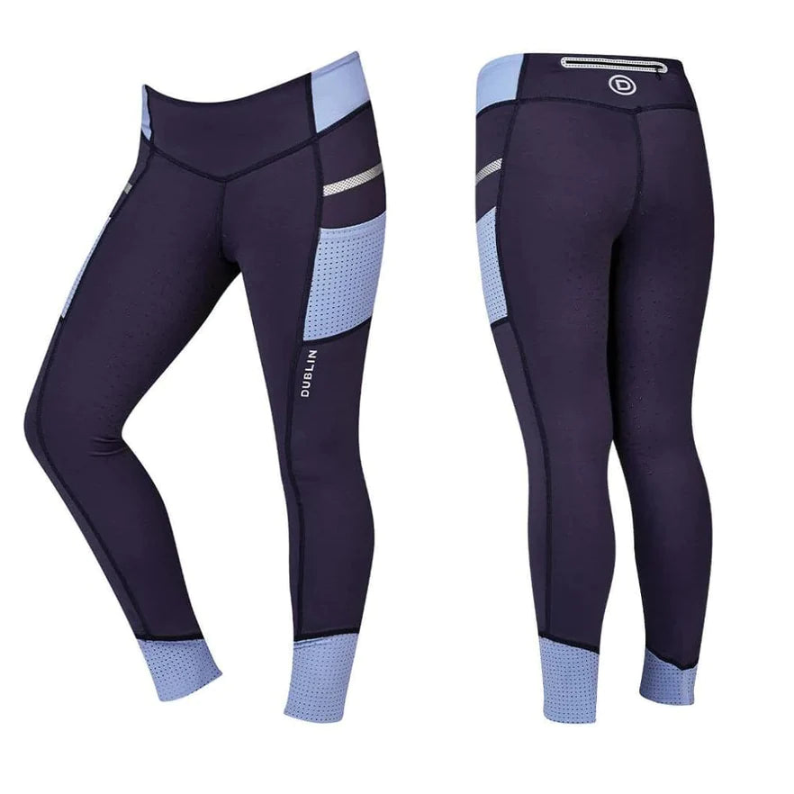 DUBLIN POWER PERFORMANCE MID RISE COLOUR BLOCK TIGHTS