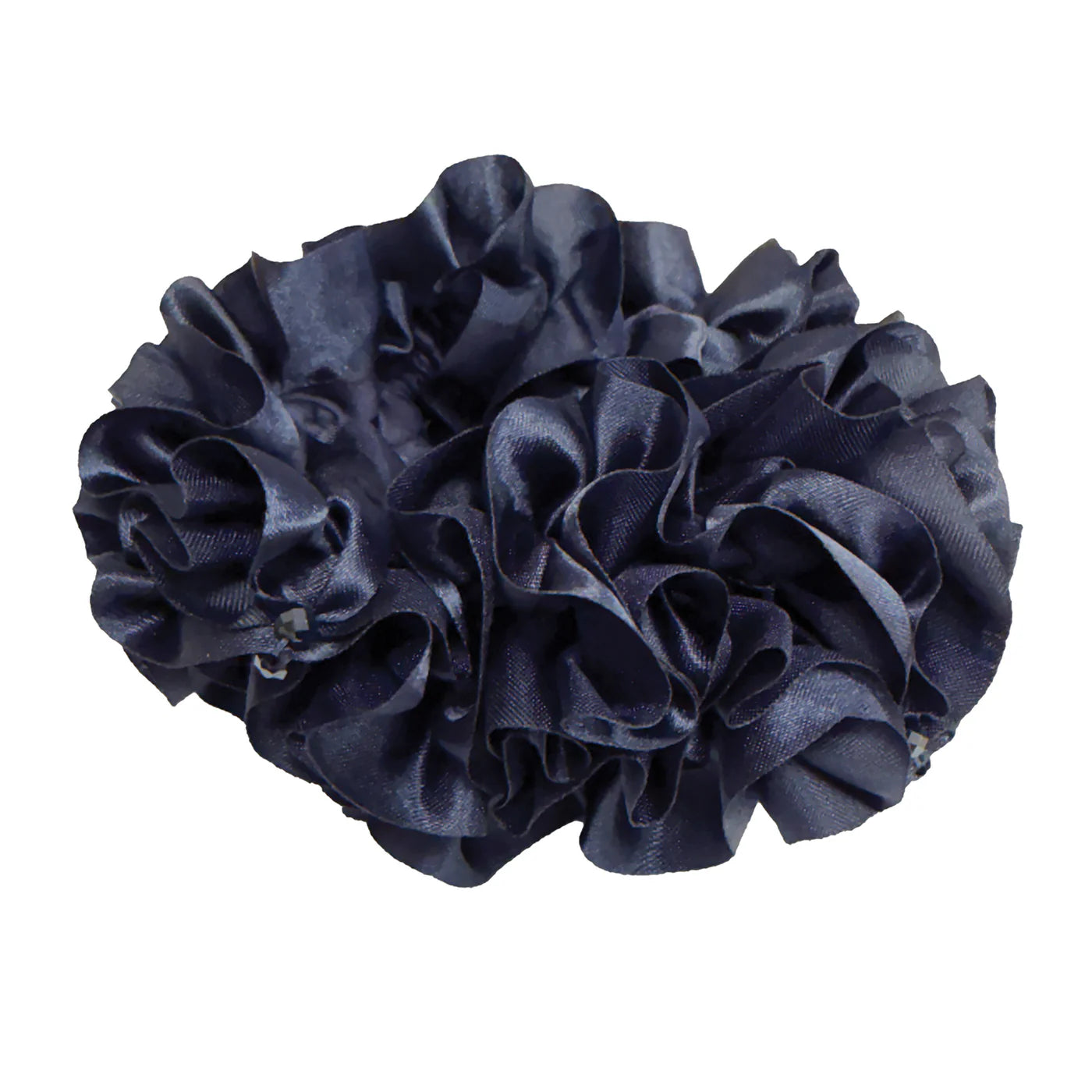 Rosette Crystal Hair Scrunchie