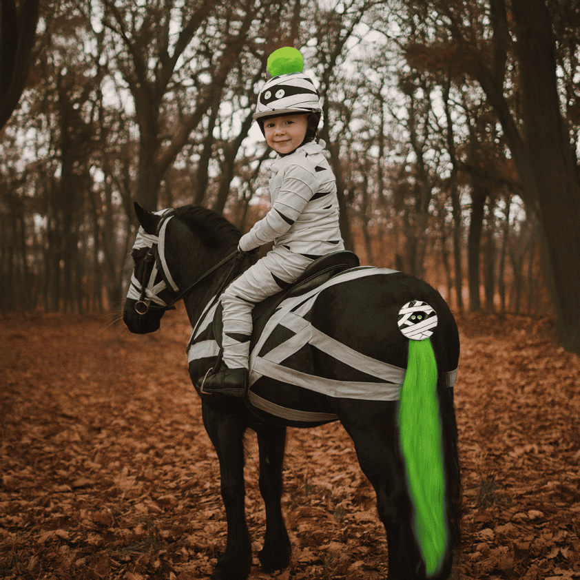 Mummy Mayhem Horse Tail Tassel