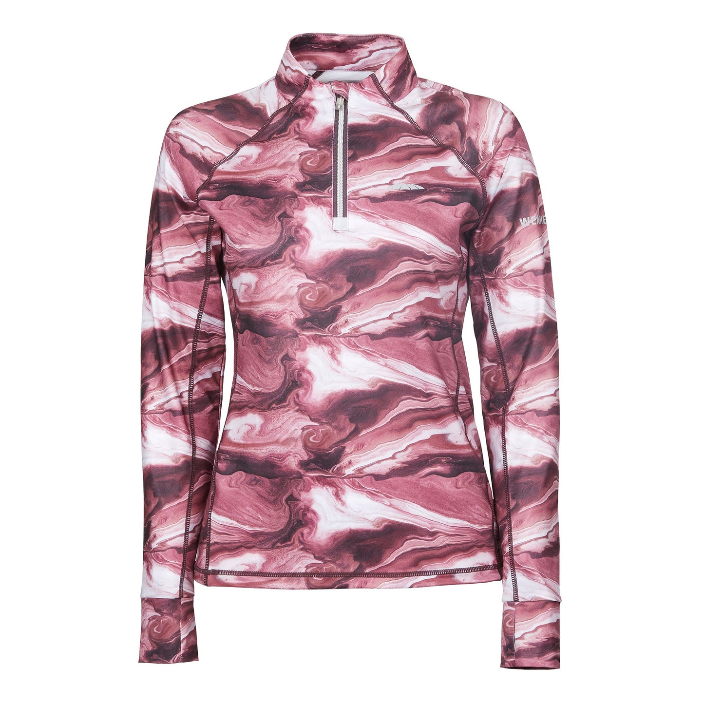 WEATHERBEETA RUBY PRINTED LONG SLEEVE TOP