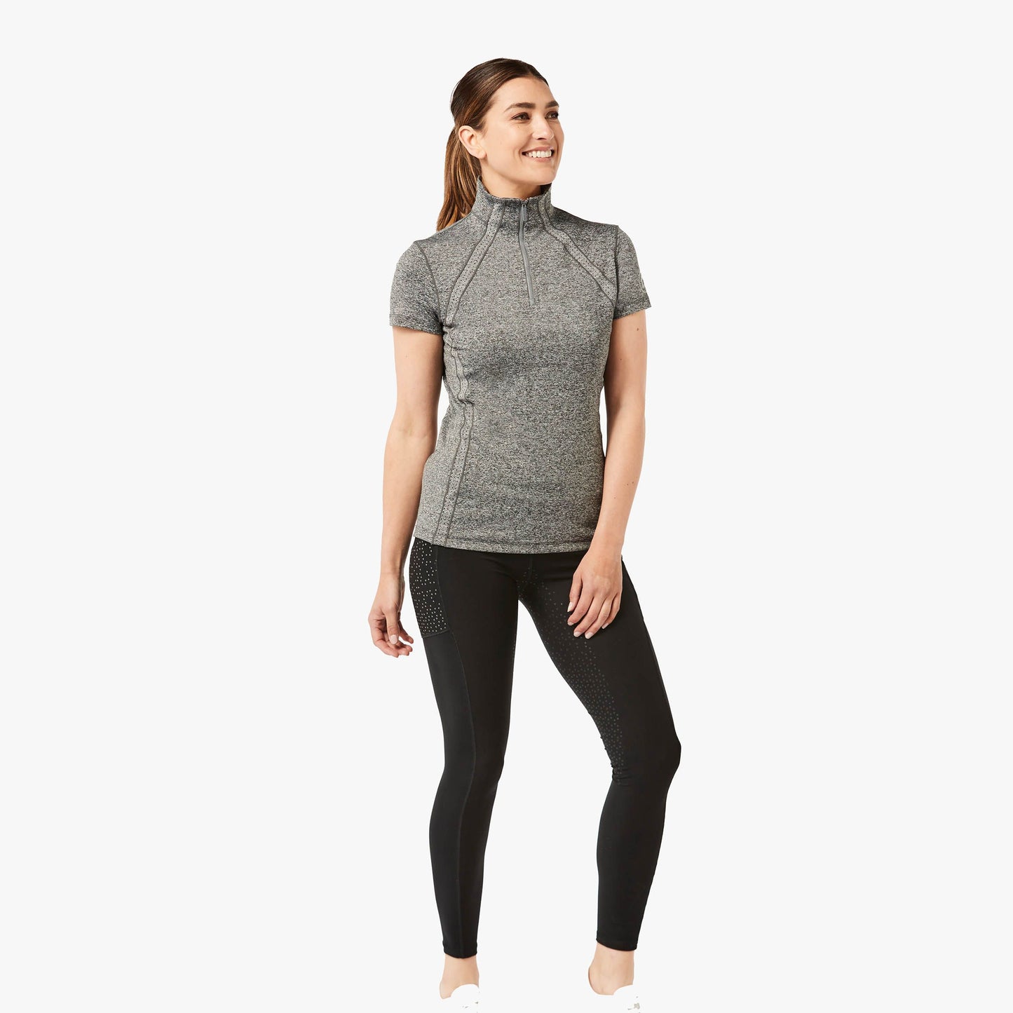 DUBLIN REFLECTIVE COMPRESSION HIGH RISE TIGHTS