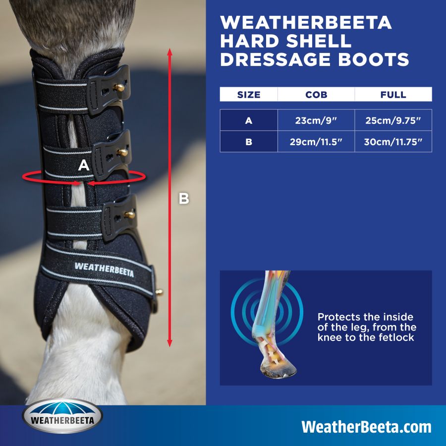 WEATHERBEETA HARD SHELL DRESSAGE BOOTS