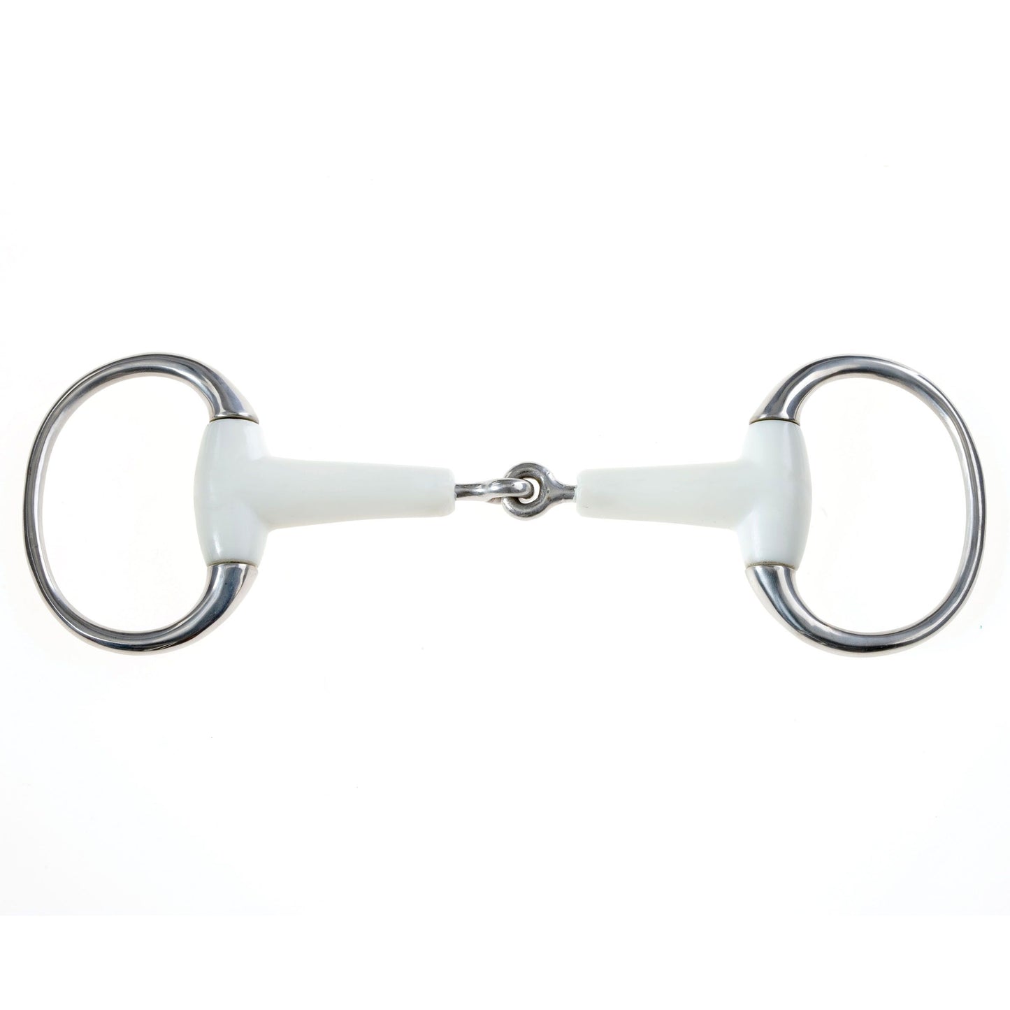 KORSTEEL FLEXI MOUTH JOINTED EGGBUTT SNAFFLE BIT