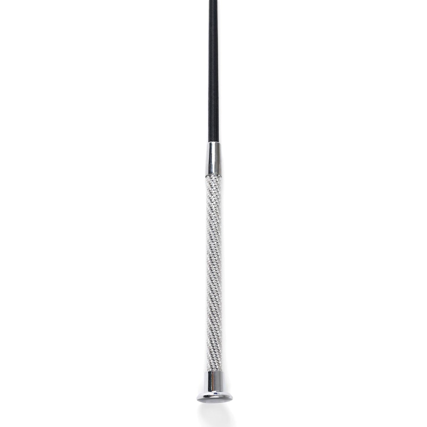 DUBLIN CRYSTAL HANDLE DRESSAGE WHIP II BLACK