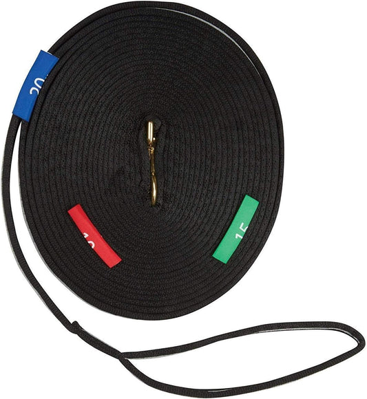 KINCADE TWO TONE LUNGE LINE WITH CIRCLE MARKERS