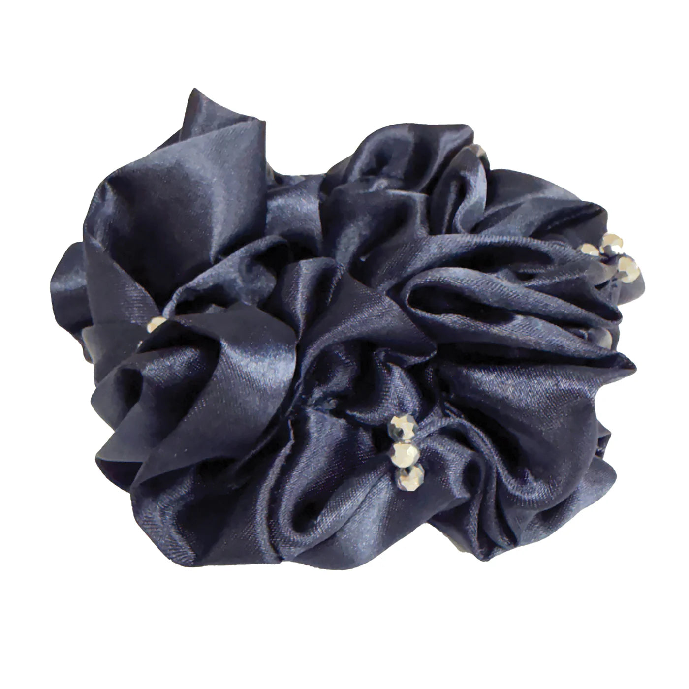Equetech Blossom Satin Crystal Hair Scrunchie
