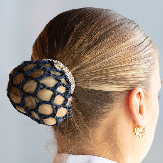 CRYSTAL BUN RING SCRUNCHIE