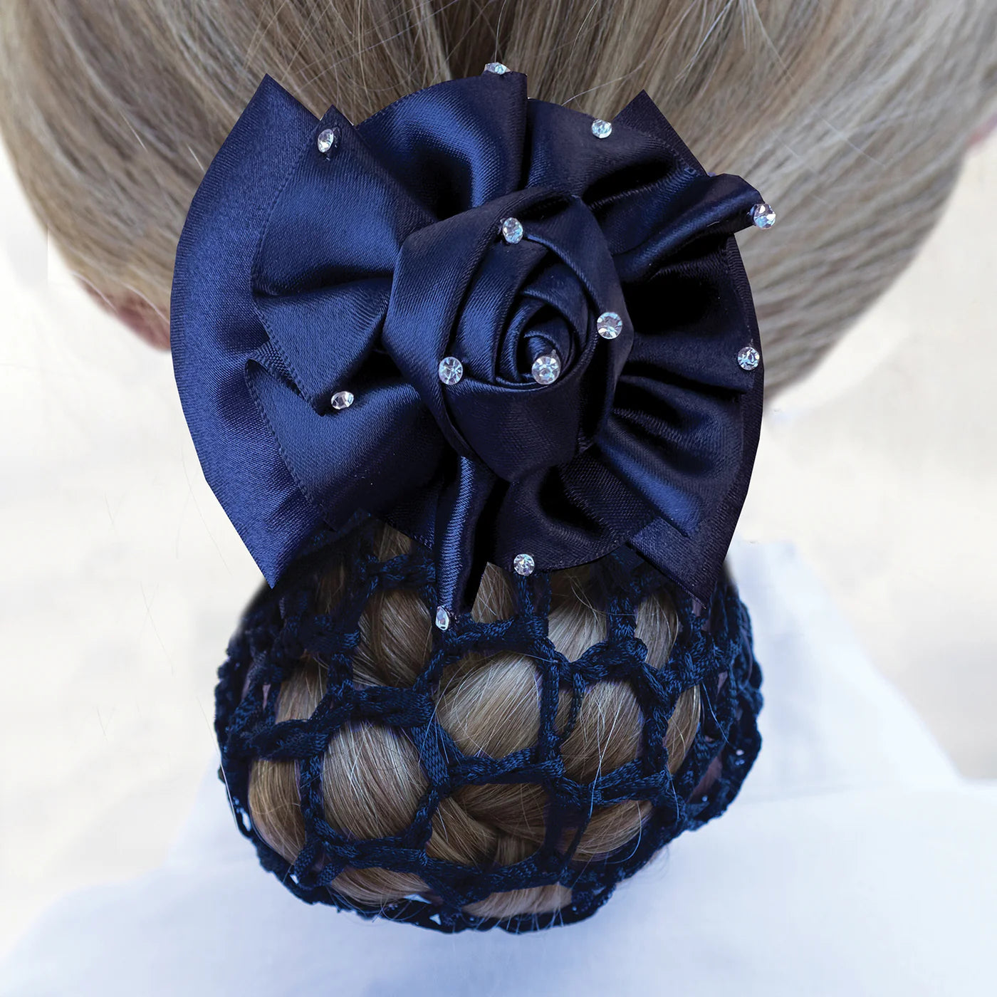 Equetech Dressage Rosette Ribbon Bow & Net