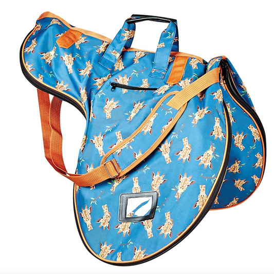 DUBLIN SADDLE BAG - GIRAFFE PRINT