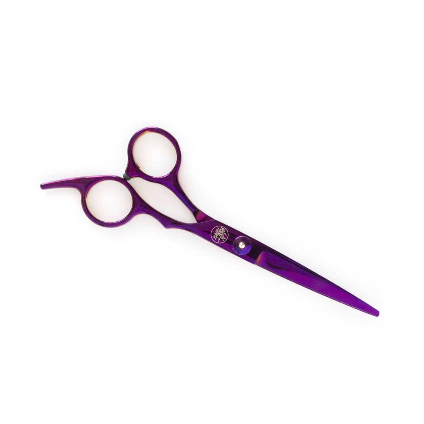 HAIRY PONY Horse Straight Scissors - Purple