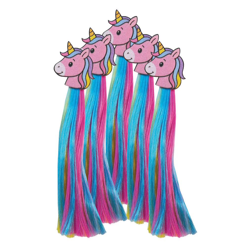 Equetech Unicorn Sparkle Horse Mane Tassels (5 Pack)