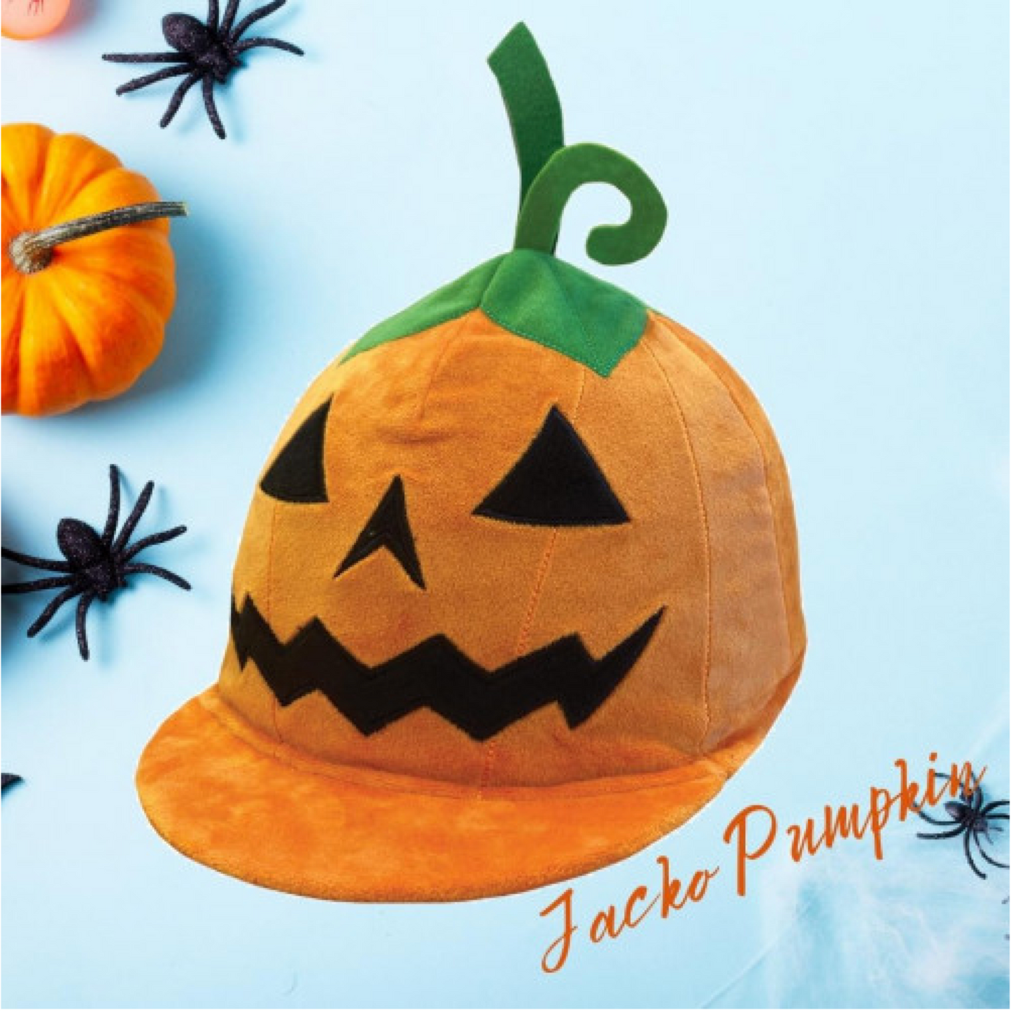 EQUETECH CHILDS JACK-O PUMPKIN HAT SILK