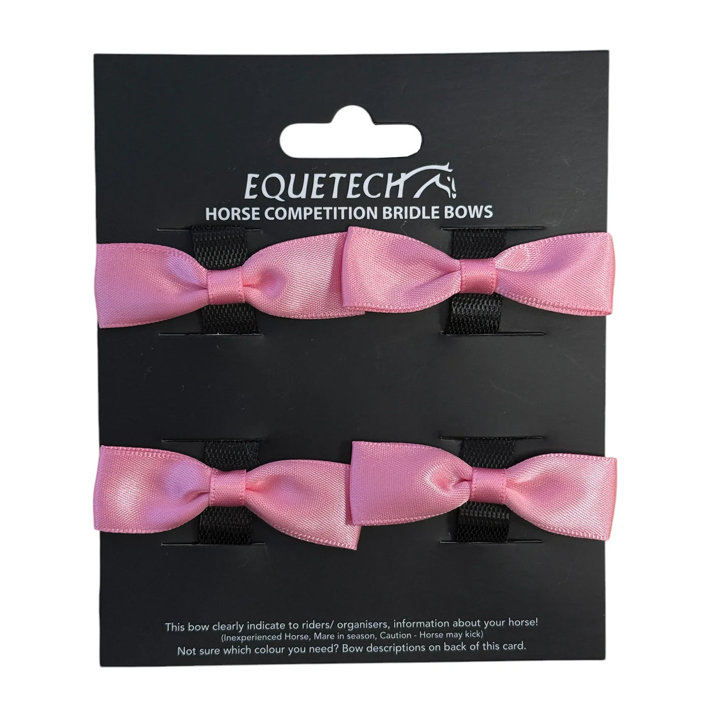 Equetech Horse Bridle Warning Ribbons