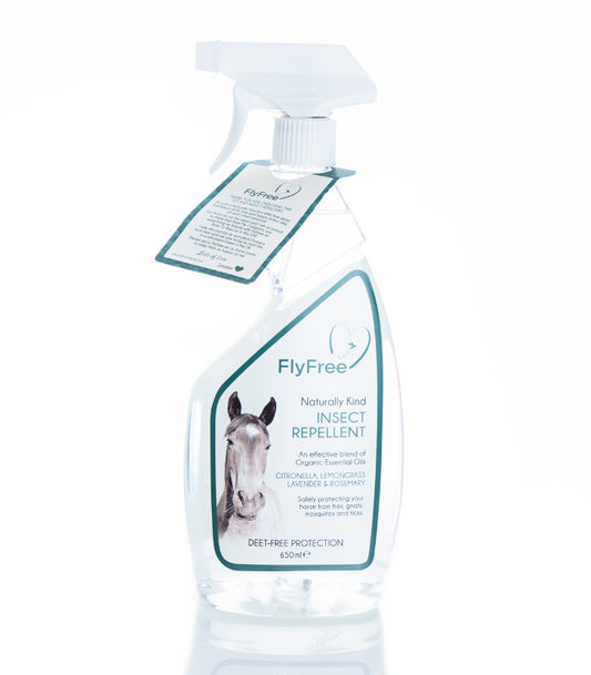 FlyFree Naturally Kind Insect Repellent for Horses 650ml