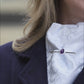 Equetech Deluxe Amethyst Stock Pin