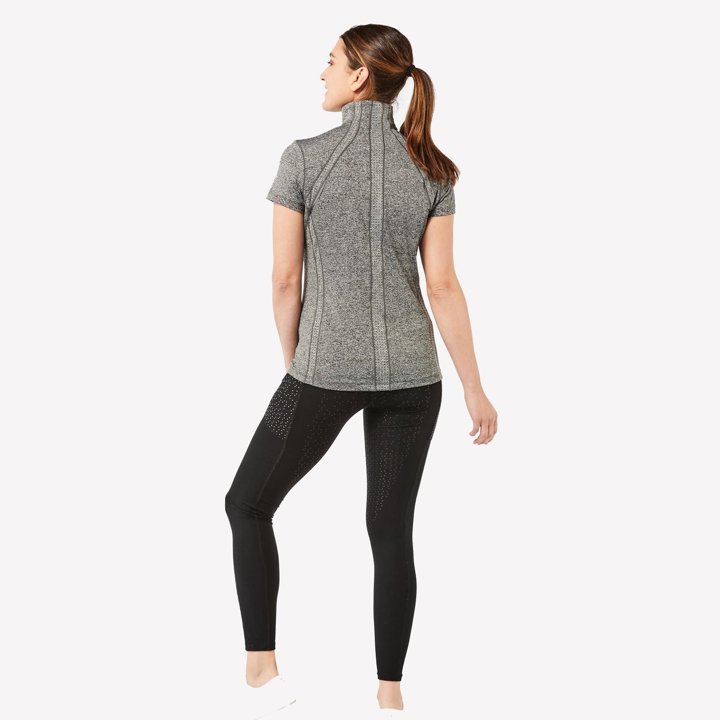 DUBLIN REFLECTIVE COMPRESSION HIGH RISE TIGHTS