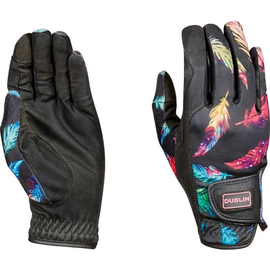 DUBLIN PRINT RIDING GLOVES