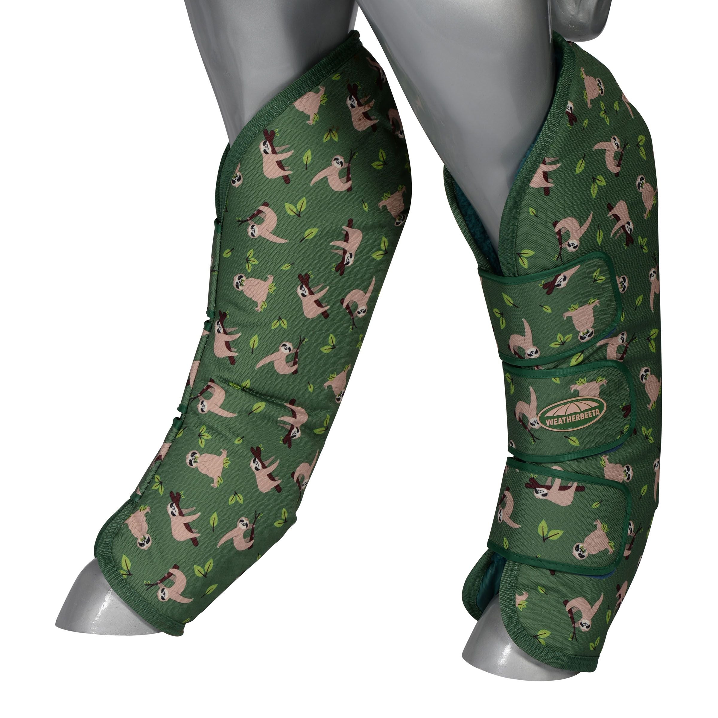 WEATHERBEETA 1200D WIDE TAB LONG TRAVEL BOOTS SLOTH PRINT
