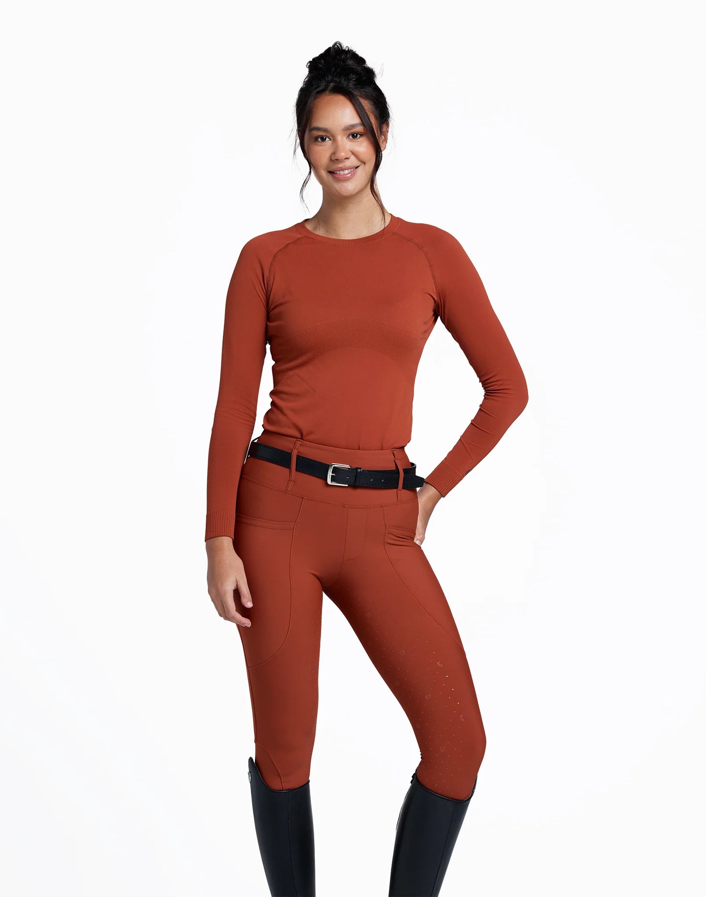 The Equipad Top V2 - Henna Red