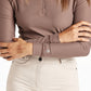 Equipad Recycled Long-Sleeve Base Layer - Brown