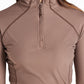 Equipad Recycled Long-Sleeve Base Layer - Brown