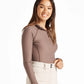 Equipad Recycled Long-Sleeve Base Layer - Brown