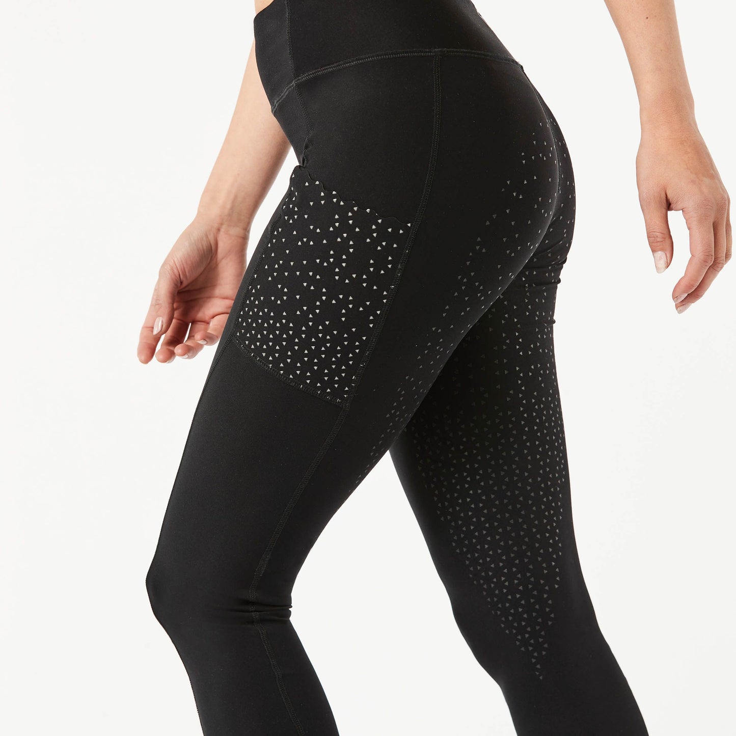 DUBLIN REFLECTIVE COMPRESSION HIGH RISE TIGHTS