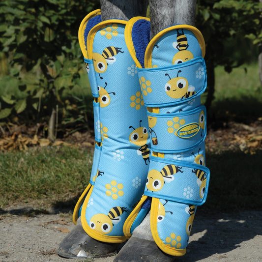 WEATHERBEETA 1200D WIDE TAB LONG TRAVEL BOOTS BEE PRINT